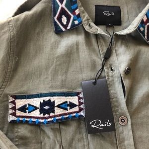 NWT Rails Kona Button Down Shirt - Size Small